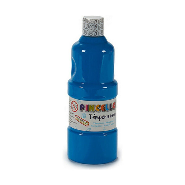 Tempera Neon Albastru 400 ml (6 Unități)