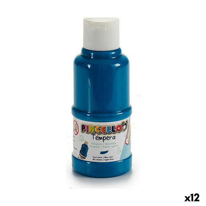 Tempera Albastru deschis (120 ml) (12 Unități)