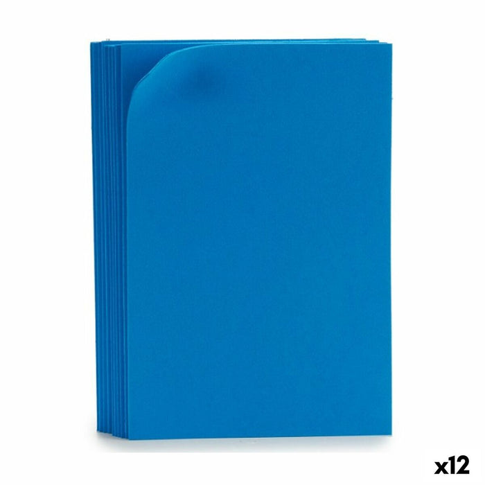 Cauciuc Eva Albastru închis 65 x 0,2 x 45 cm (12 Unități)