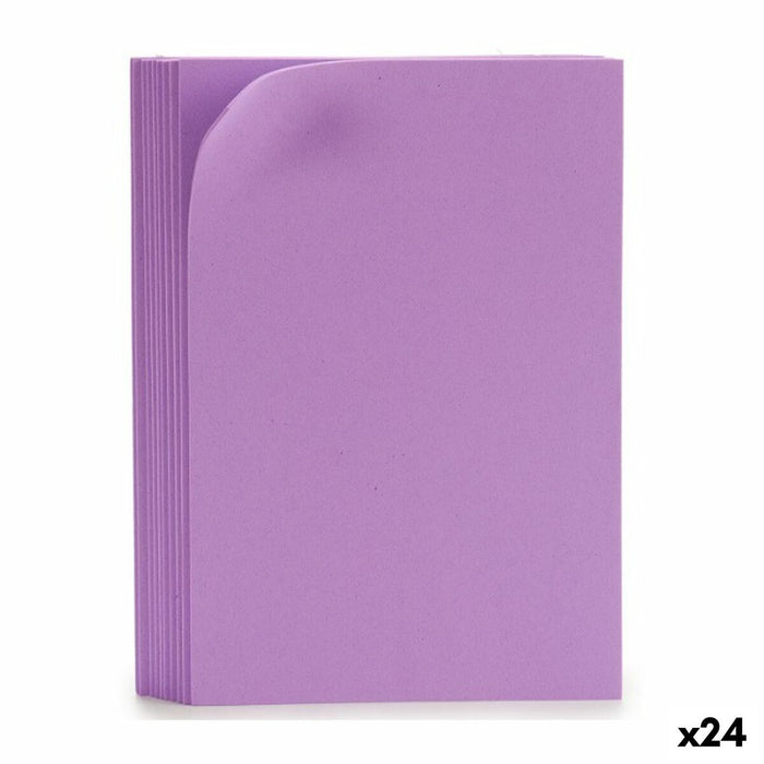 Cauciuc Eva Violet 30 x 2 x 20 cm (24 Unități)