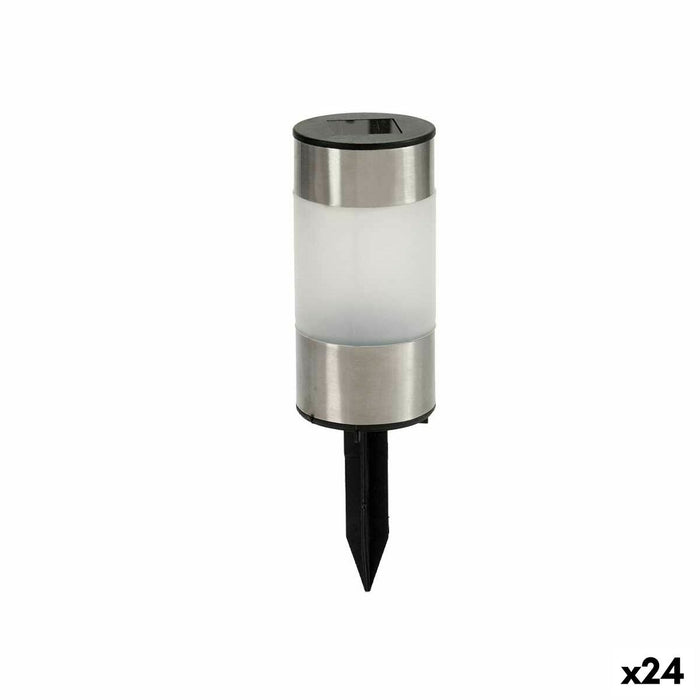 Lampă solară Marcaj Alb Negru Transparent 6,3 x 21,5 x 6,3 cm (24 Unități)