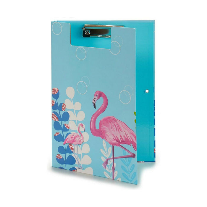 Dosar A4 Flamingo roz Clamă (12 Unități)