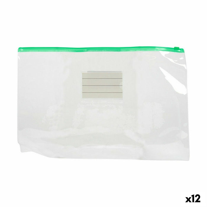 plicuri Autoînchidere Plastic A4 1 x 24 x 35,5 cm (12 Unități)