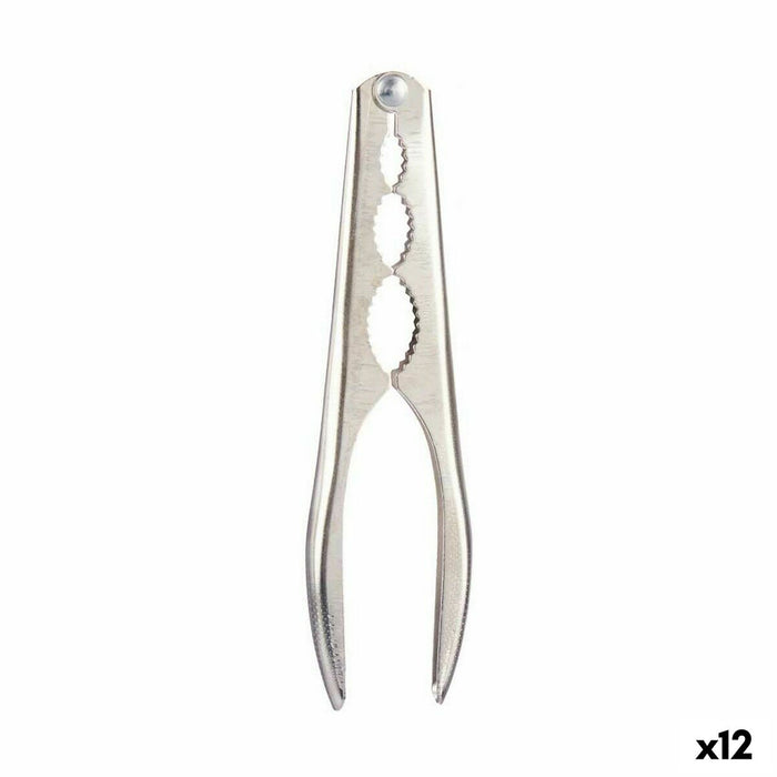 Spărgător de nuci 16,5 x 1,5 x 4,5 cm Argintiu Oțel (12 Unități)