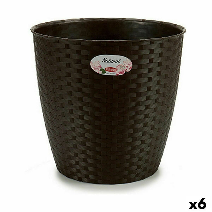 Ghiveci Stefanplast Plastic 29 x 26,5 x 29 cm (6 Unități)