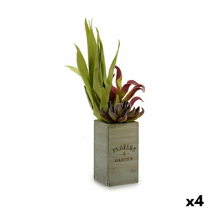 Plantă decorativă Flowers Garden Maro Verde 10 x 50 x 10 cm (4 Unități)