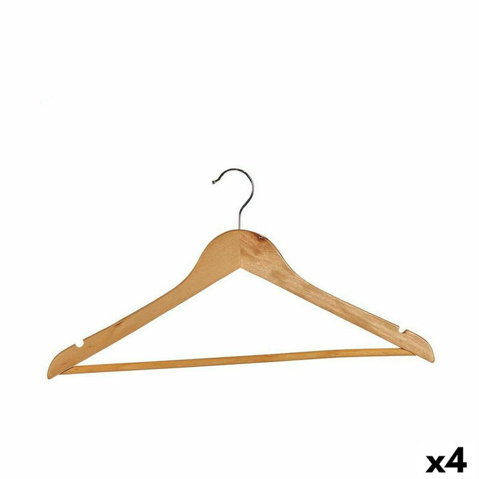 Set de umerașe Maro natural Lemn 45.5 x 21,5 x 1 cm (4 Unități)