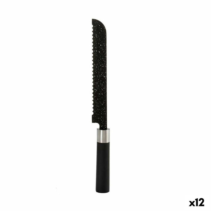 Cuțit cu lamă tip fierăstrău Marmură 3,5 x 2 x 33 cm Oțel inoxidabil polipropilenă (12 Unități)