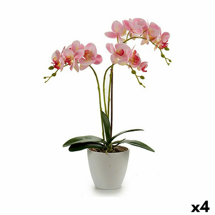 Plantă decorativă Orhidee Plastic 20 x 49 x 26 cm (4 Unități)