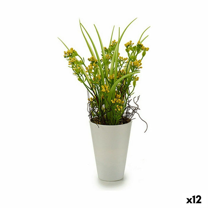 Plantă decorativă Floare Plastic 12 x 30 x 12 cm (12 Unități)