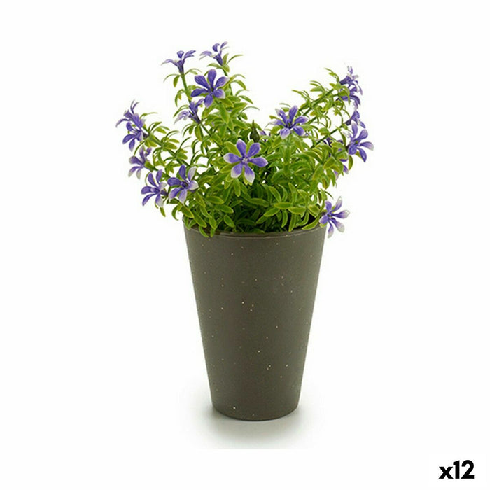 Plantă decorativă Floare Plastic 12 x 19 x 12 cm (12 Unități)