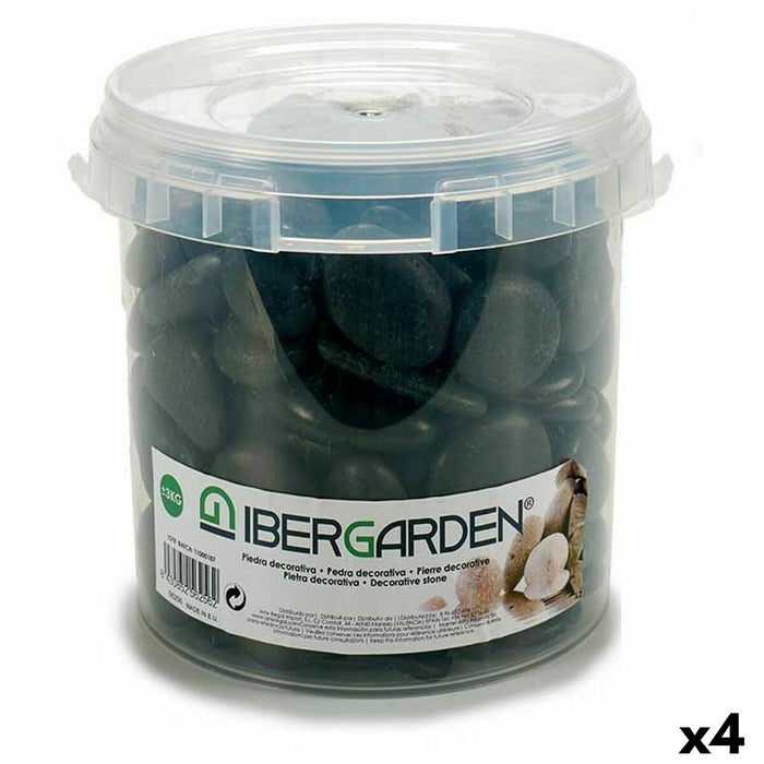 Pietre decorative Среда Negru 3 Kg (4 Unități)