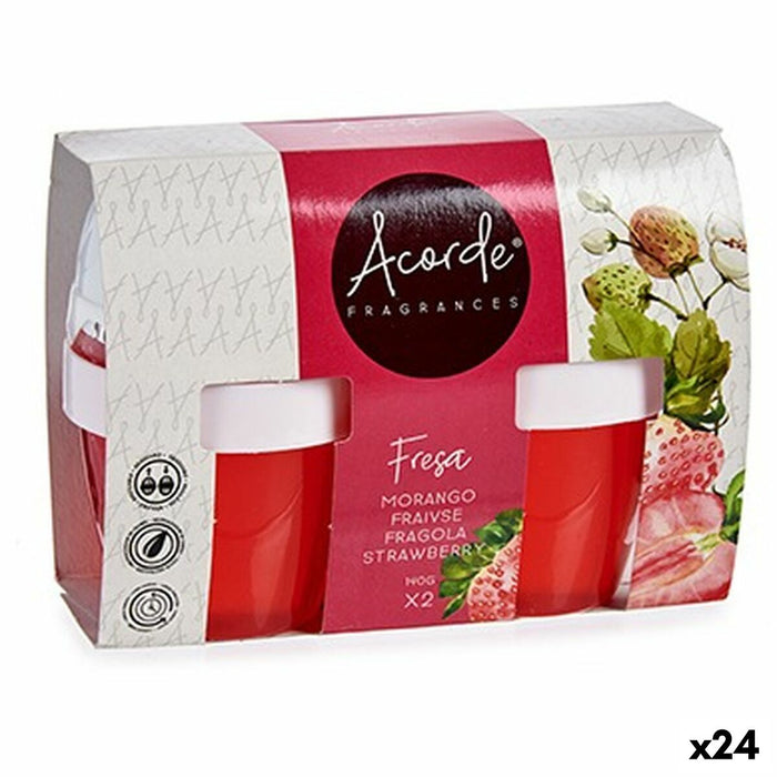 Set de odorizant de aer Gel Căpșună (24 Unități)