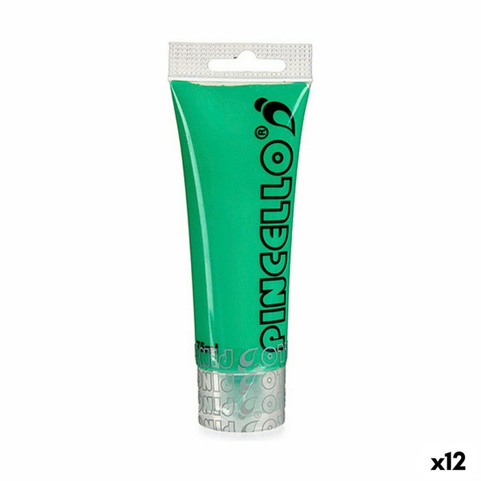Vopsea acrilică 75 ml Verde deschis (12 Unități)