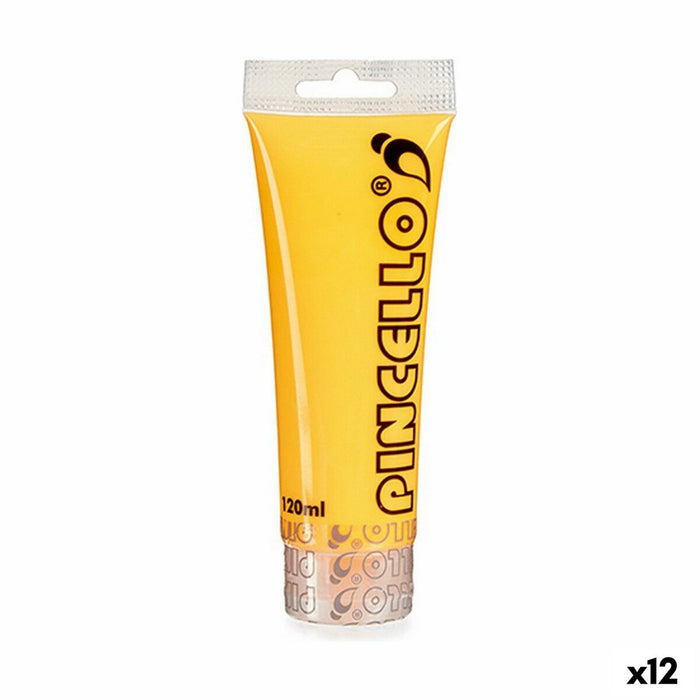 Vopsea acrilică Neon Portocaliu 120 ml (12 Unități)