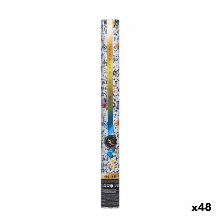 Tun confetti Multicolor Hârtie Carton Plastic 5 x 28,5 x 5 cm (48 Unități)