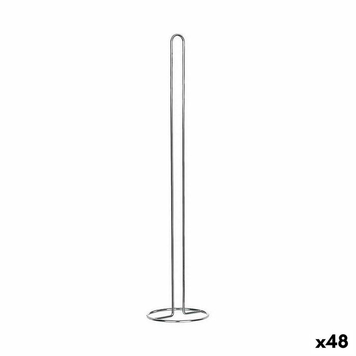 Suport pentru Role de Hârtie Igienică Argintiu Crom 13,5 x 60,5 x 13,5 cm (48 Unități)