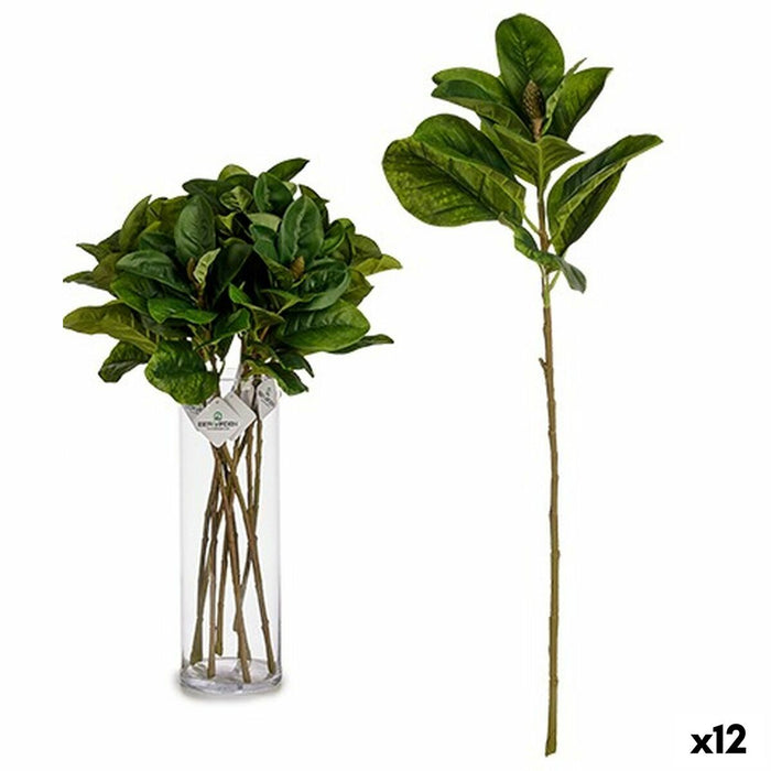 Ramură Frunze 80 cm Verde Plastic (12 Unități)