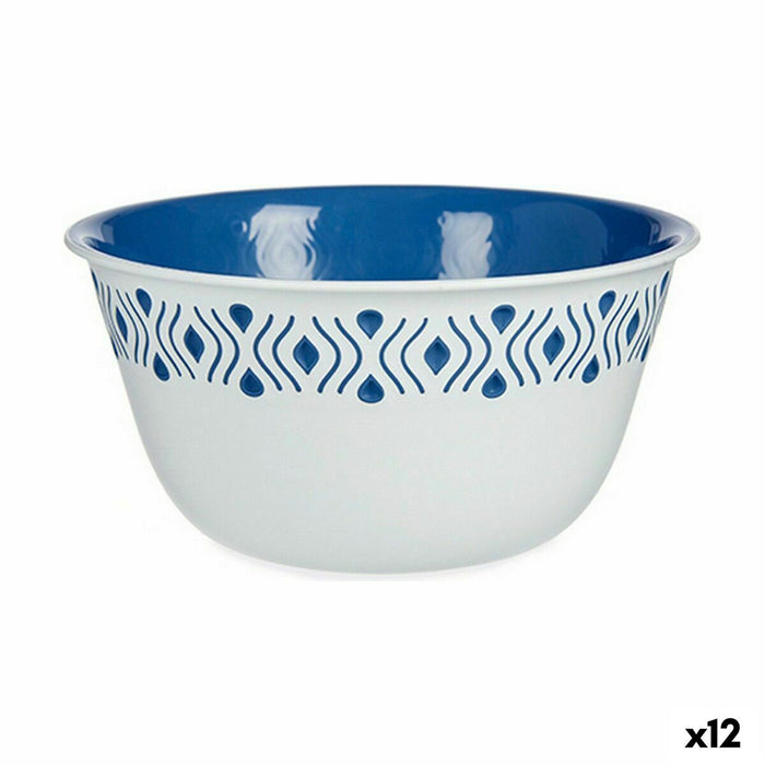 Salatieră Stefanplast Tosca Albastru Plastic 19 x 9 x 19 cm (12 Unități)