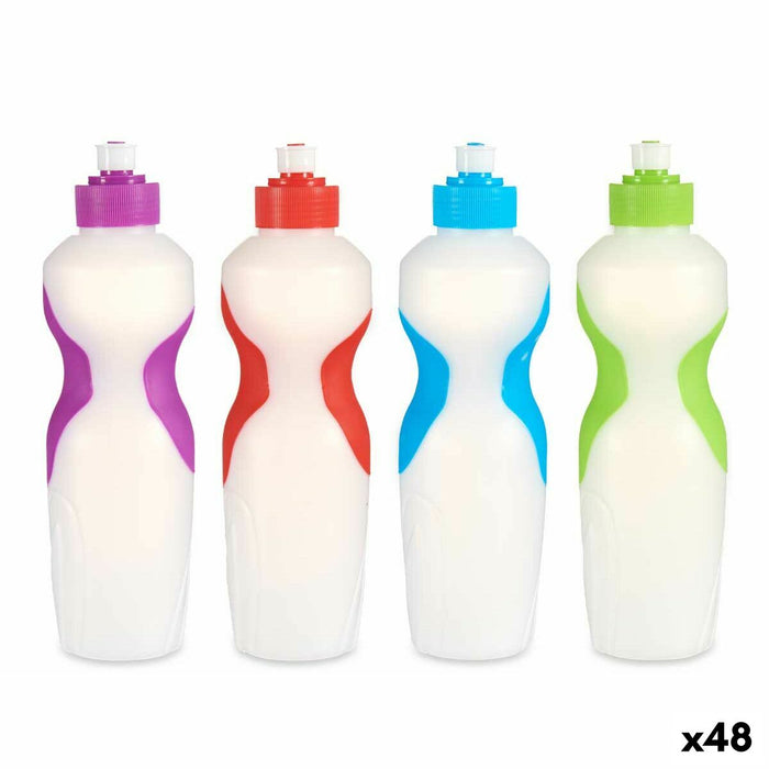 Sticlă (de pus lichide) Dop dozator Polietilenă 700 ml 7 x 25,5 x 7 cm (48 Unități)