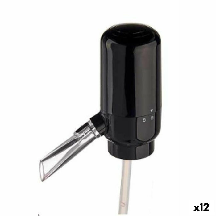 Dozator Electric Negru Silicon ABS 5 x 11 x 10 cm (12 Unități)