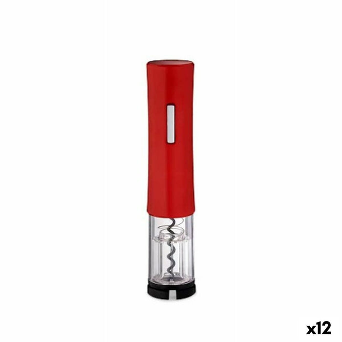Tirbușon electric pentru sticle de vin Metal Plastic 5 x 23,7 x 5 cm (12 Unități)