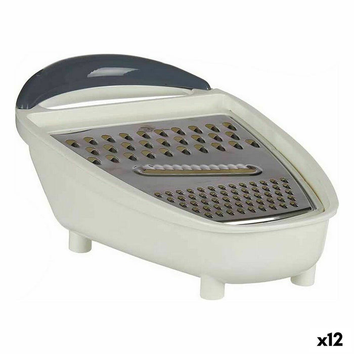 Aparat de răzuit cu rezervor 15,5 x 10 x 26 cm Oțel inoxidabil Plastic (12 Unități)