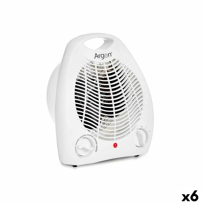 Termoventilator Portabil Alb 2000 W (6 Unități)