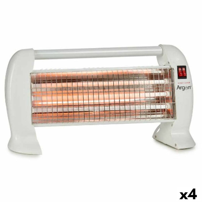Radiator cu Cuarţ Alb 1200 W (4 Unități)
