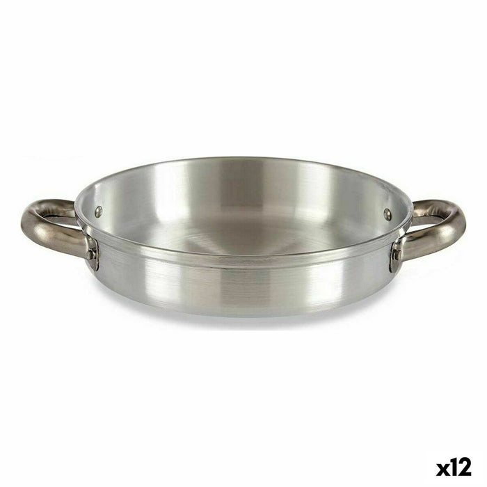 Tigaie Ø 20 cm Argintiu Aluminiu (12 Unități)
