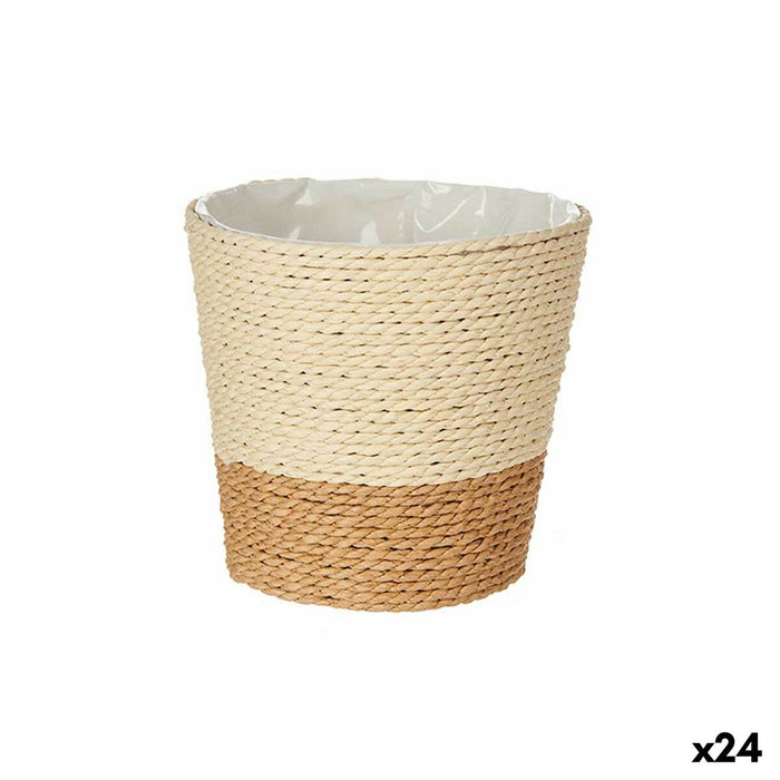 Ghiveci Maro Въже Plastic 14 x 12,5 x 14 cm (24 Unități)