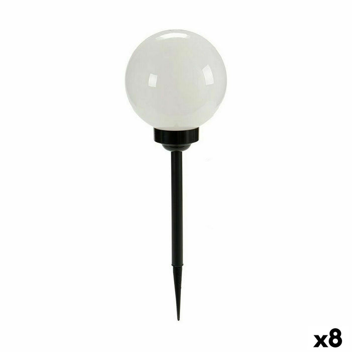 Marcaj Míč sarcină solară Alb Negru Plastic 15 x 47,5 x 15 cm (8 Unități)