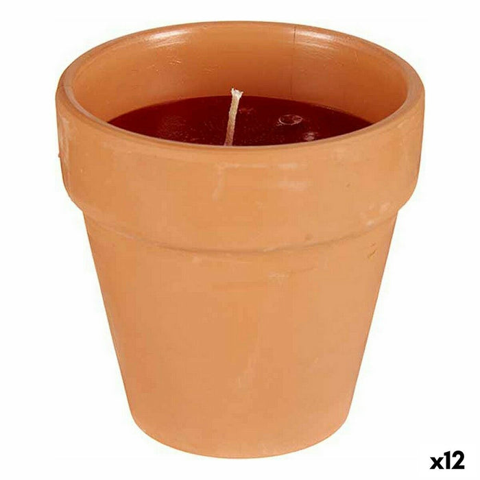 Lumânare Mușcată 8 x 8 x 8 cm (12 Unități)