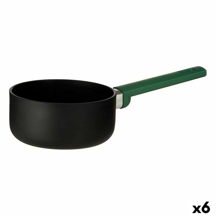 Cratiță Ø 16 cm Negru Verde 1,3 L (6 Unități)