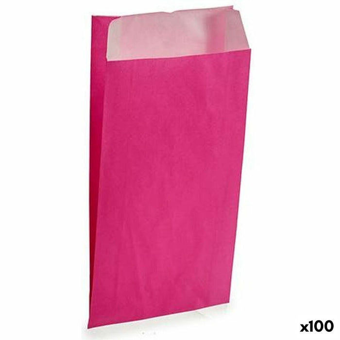 Plic Hârtie Roz 40,5 x 10 x 53,5 cm (100 Unități)