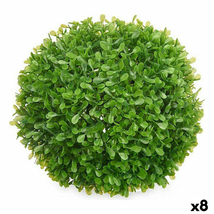 Plantă decorativă Frunze Míč Plastic 22 x 22 x 22 cm (8 Unități)