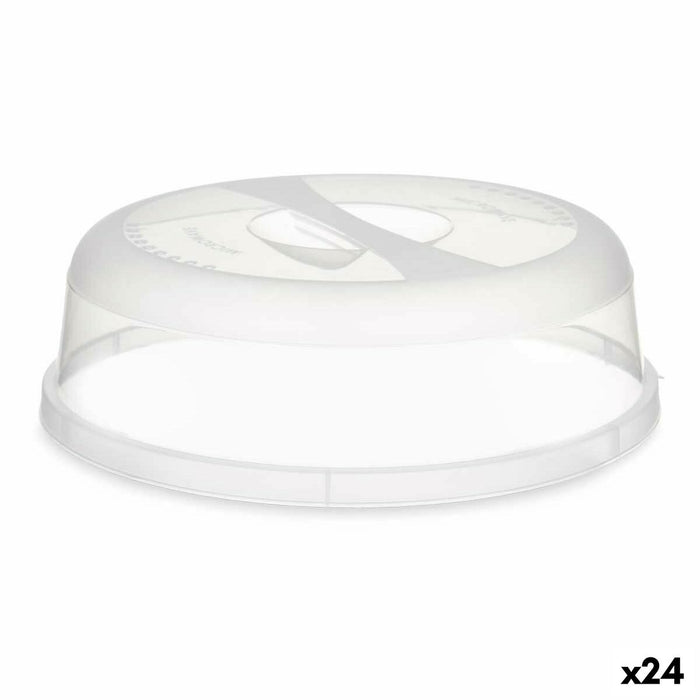 Capac cu valvă pentru cuptorul cu microunde 26,5 x 7,5 x 25 cm (24 Unități)