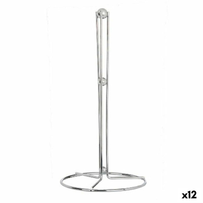 Suport pentru hârtie de bucătărie Argintiu Metal 15,5 x 31,5 x 15,5 cm (12 Unități)
