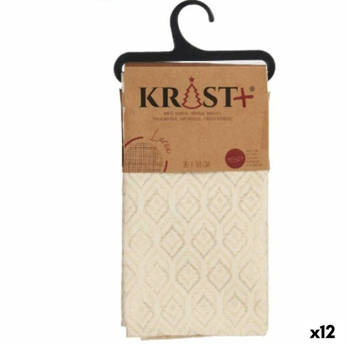 Suport Protecție pentru Masă Auriu* 50 x 35 cm (12 Unități)