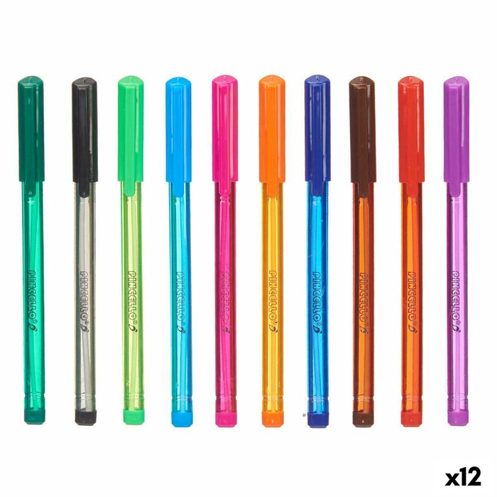Set de Pixuri Multicolor (12 Unități)