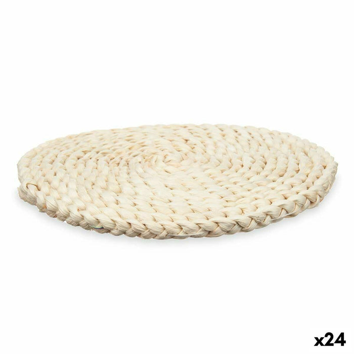 Suport Protecție pentru Masă Natural Sparto 20 x 20 x 2 cm (24 Unități)