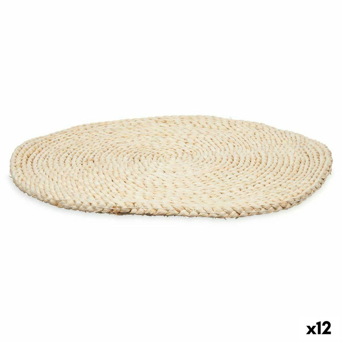 Suport Protecție pentru Masă Natural Sparto 40 x 40 x 2 cm (12 Unități)