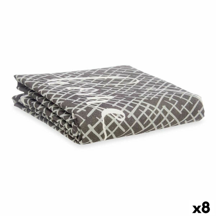 Husă pentru Masă de Călcat Home sweet home Antracit 140 x 50 cm (8 Unități)