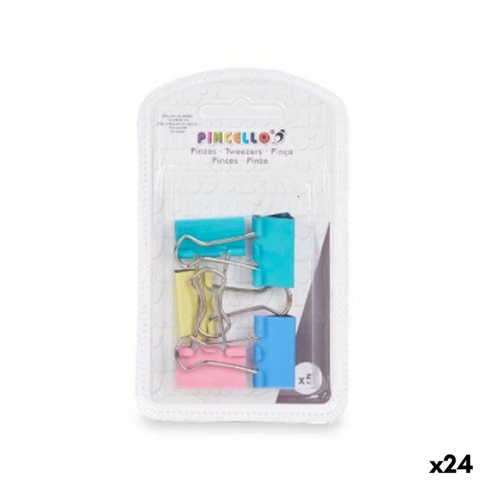 Cârlige Clips Среда Multicolor Metal (24 Unități)