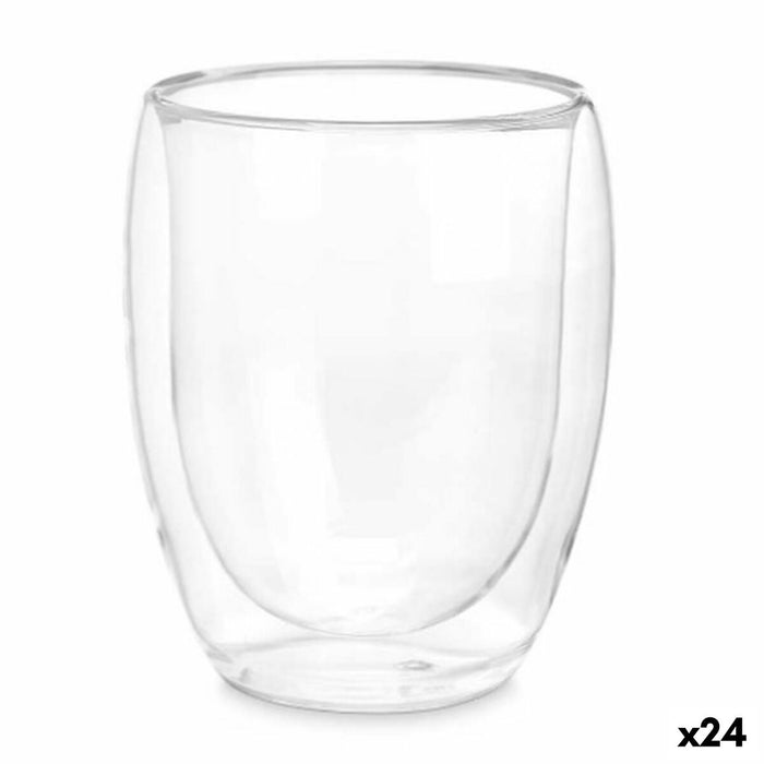 Pahar Transparent Sticlă borosilicată 326 ml (24 Unități)