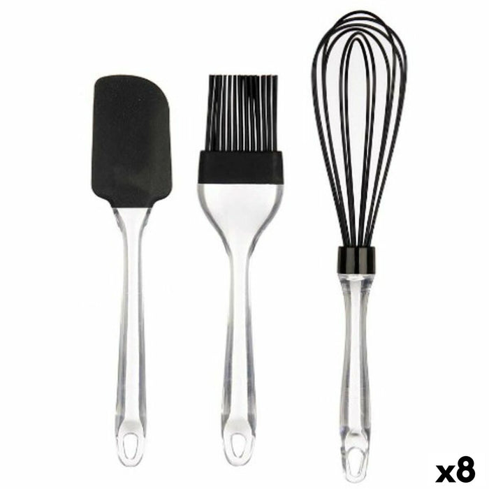 Set ustensile de bucătărie Cofetărie Silicon Plastic (8 Unități)
