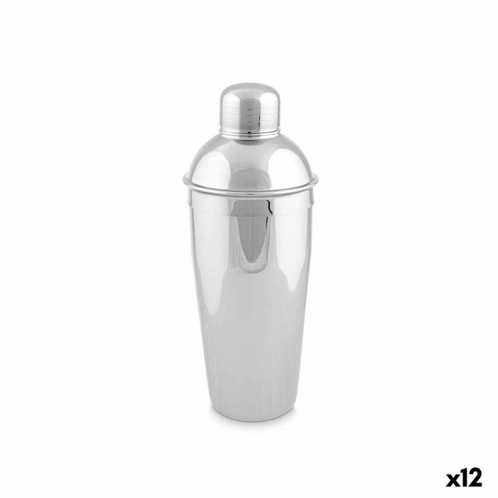 Shaker pentru cocteil Argintiu Oțel 750 ml (12 Unități)
