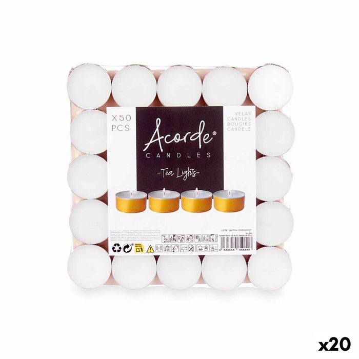 Set de Lumânări Tea Lights (20 Unități)