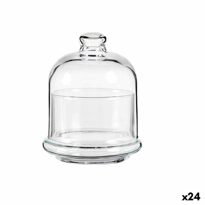 Fel/preparat dulce Mini Basic Transparent Sticlă 9,2 x 11,5 x 9,2 cm (24 Unități)