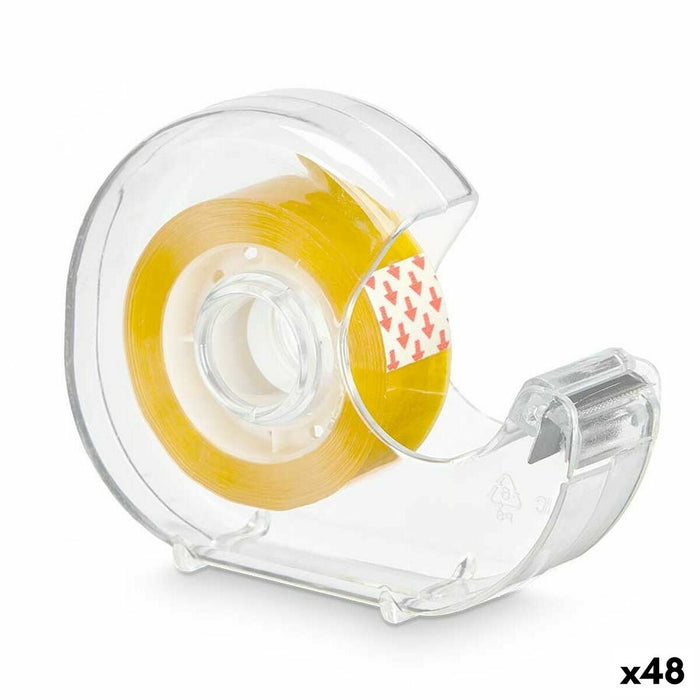 Suport scoci 2,7 m Transparent Galben (48 Unități)